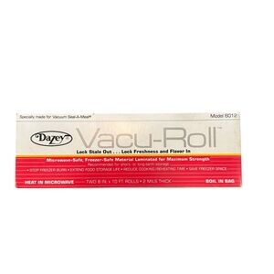 Dazey Vintage Vacu-Roll Food Preserving Plastic